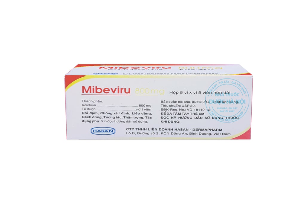 Thuốc Mibeviru 800mg