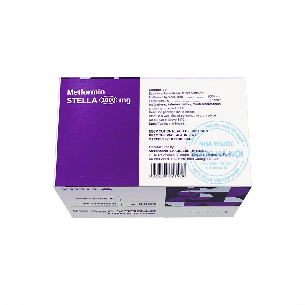 Thuốc Metformin 1000mg