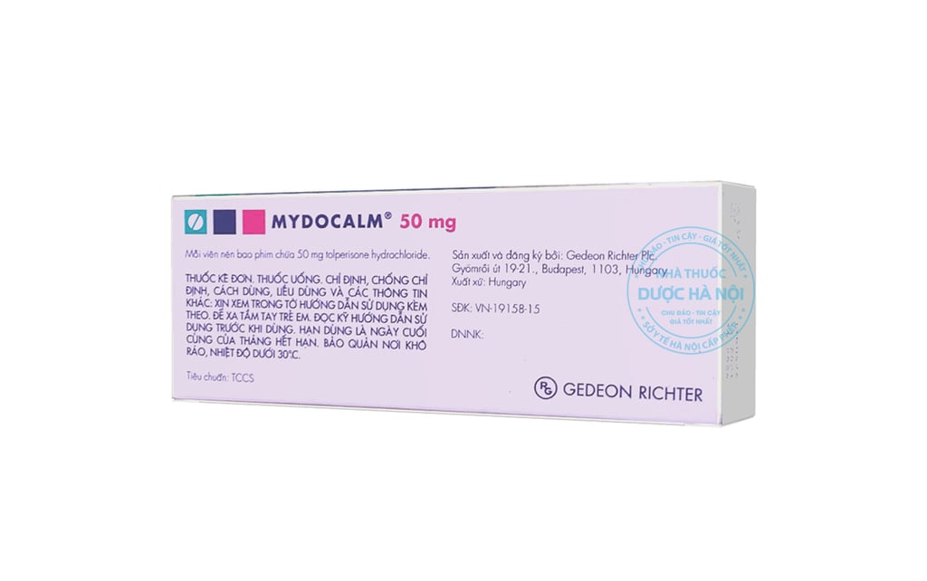 Thuốc Mydocalm 50mg