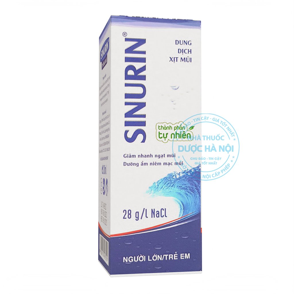 Xịt SinuRin Thông Mũi