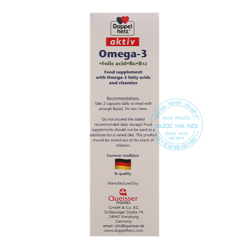 Doppel herz Omega 3