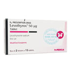 Levothyrox 50mcg (Hộp 2 vỉ x 15 viên)