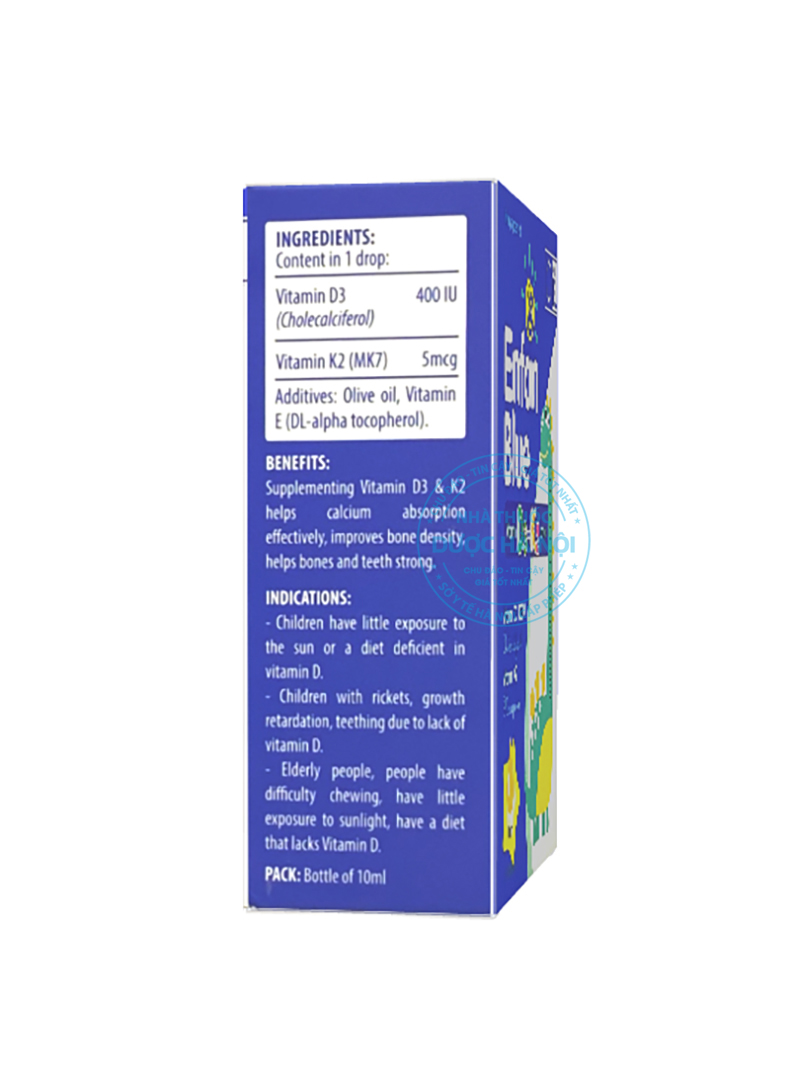 Enfan Blue Vitamin D3 K2 MK7