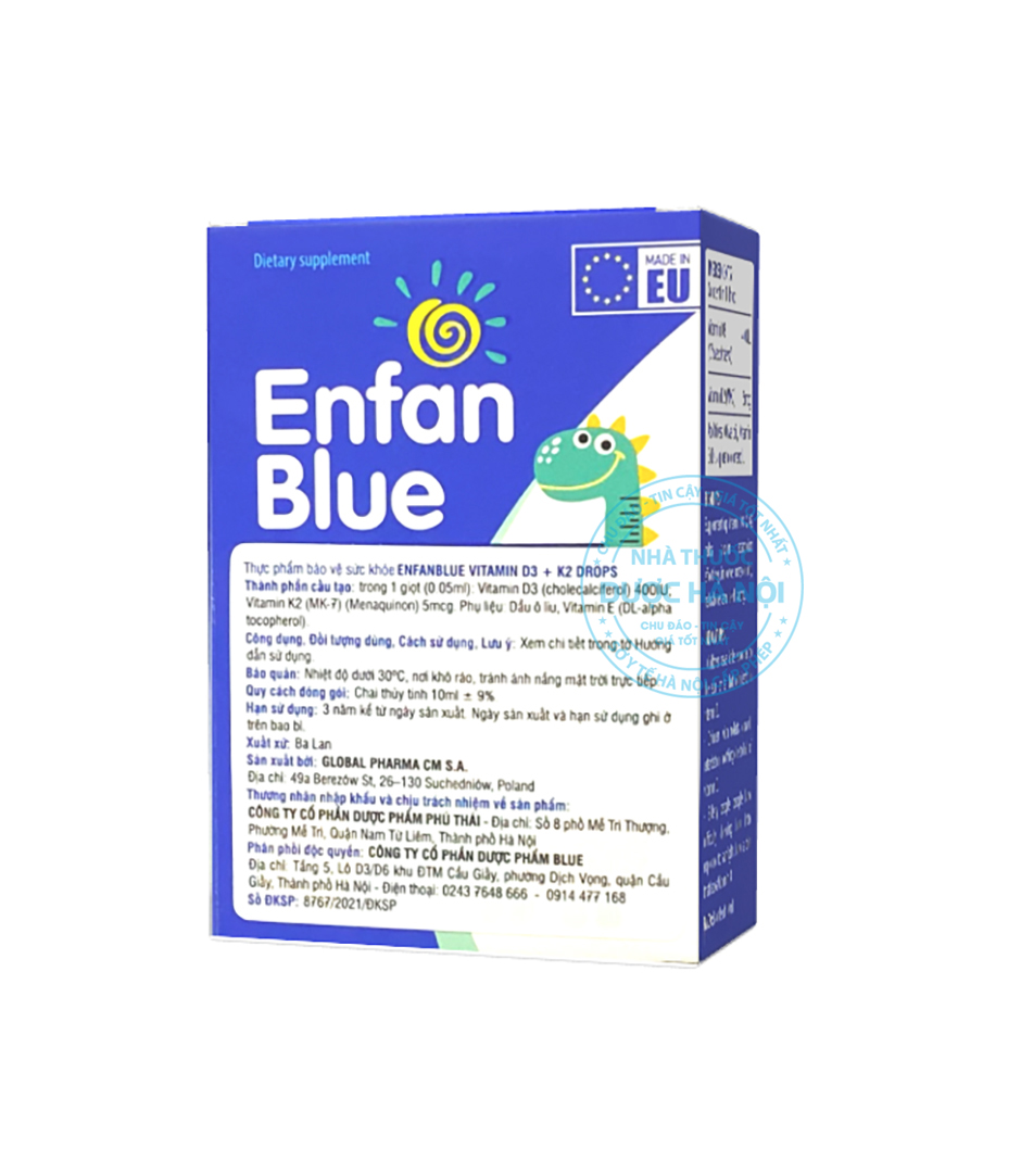 Enfan Blue Vitamin D3 K2 MK7