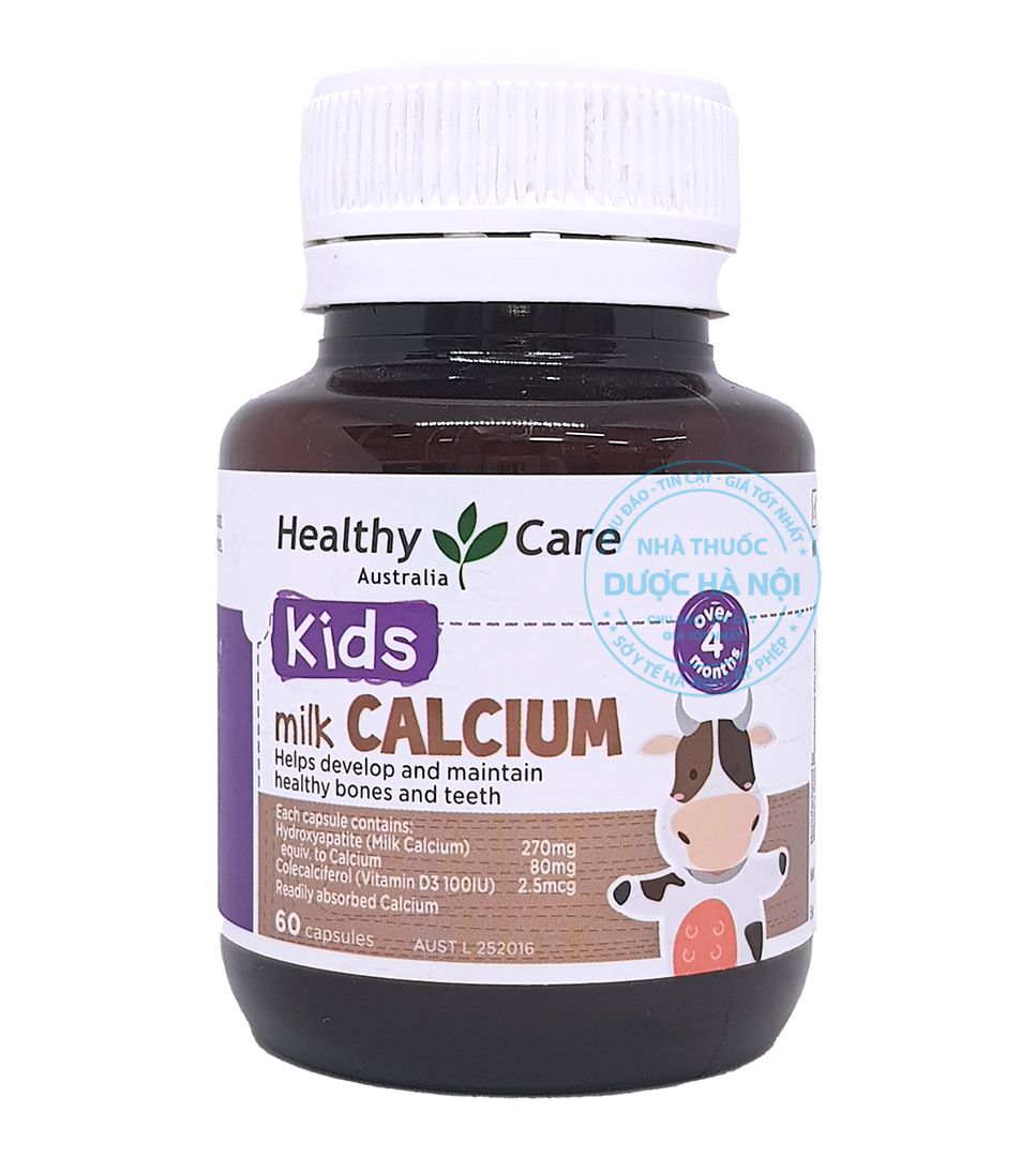 Healthy care Calcium milk 60v