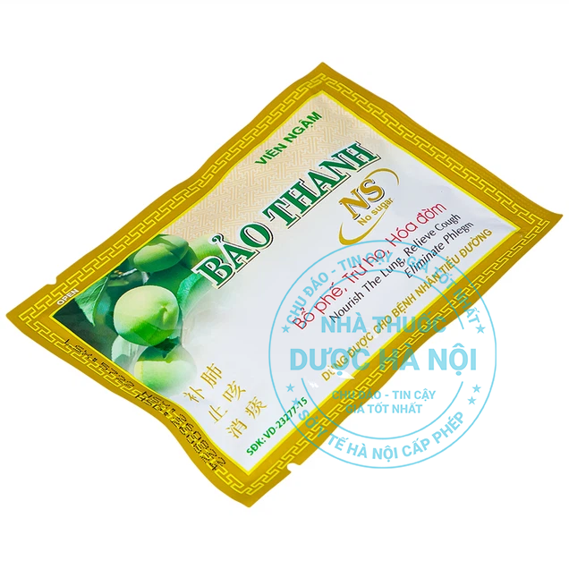 Viên ngậm Bảo Thanh không đường