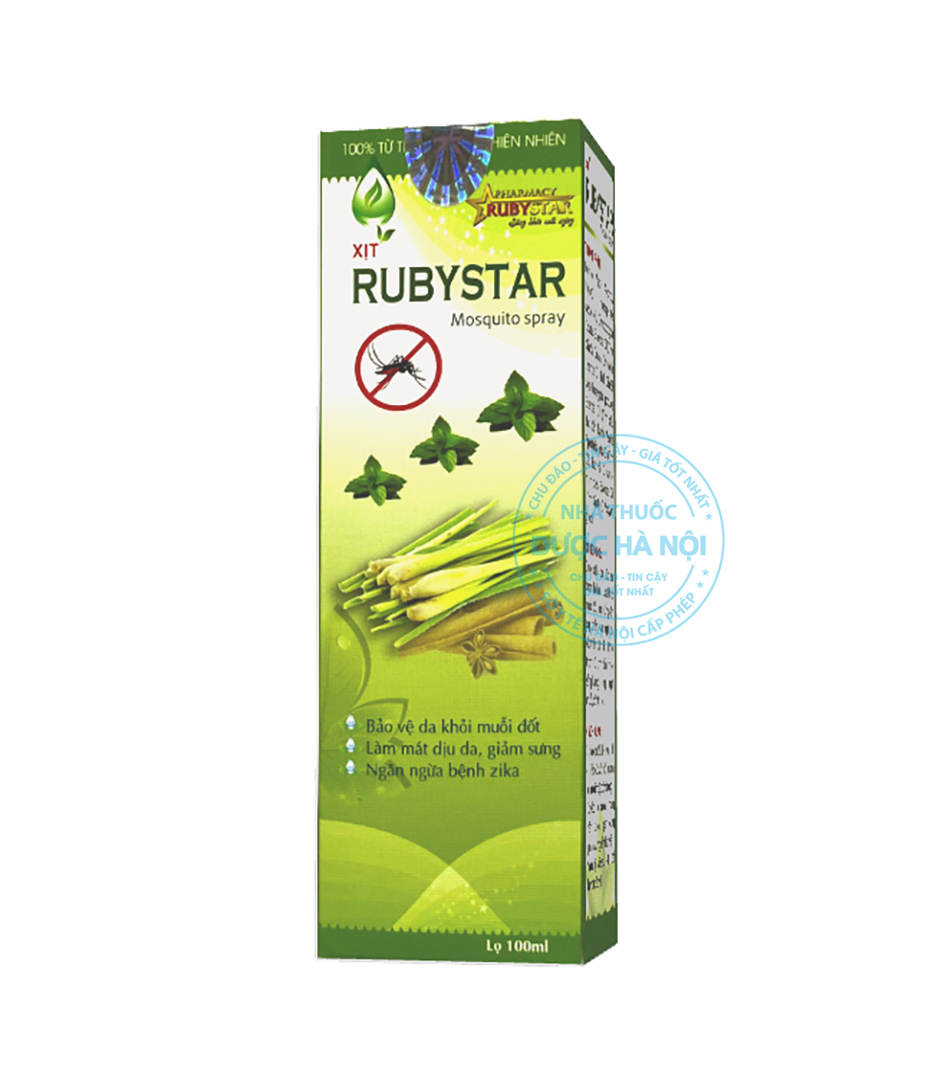 Xịt muỗi Rubystar