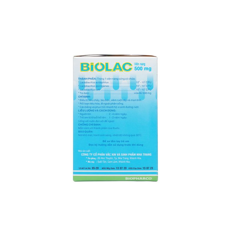 Men vi sinh Biolac-F