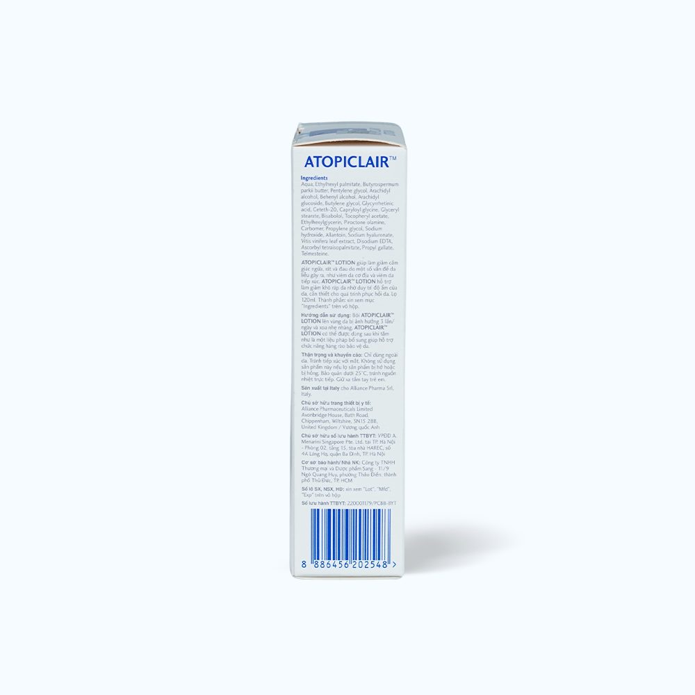 Sữa dưỡng ẩm Atopiclair Lotion