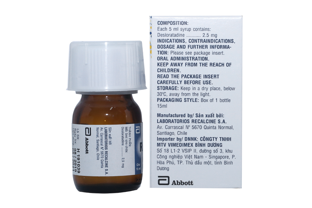 Syrup Rinofil 2.5mg/5ml