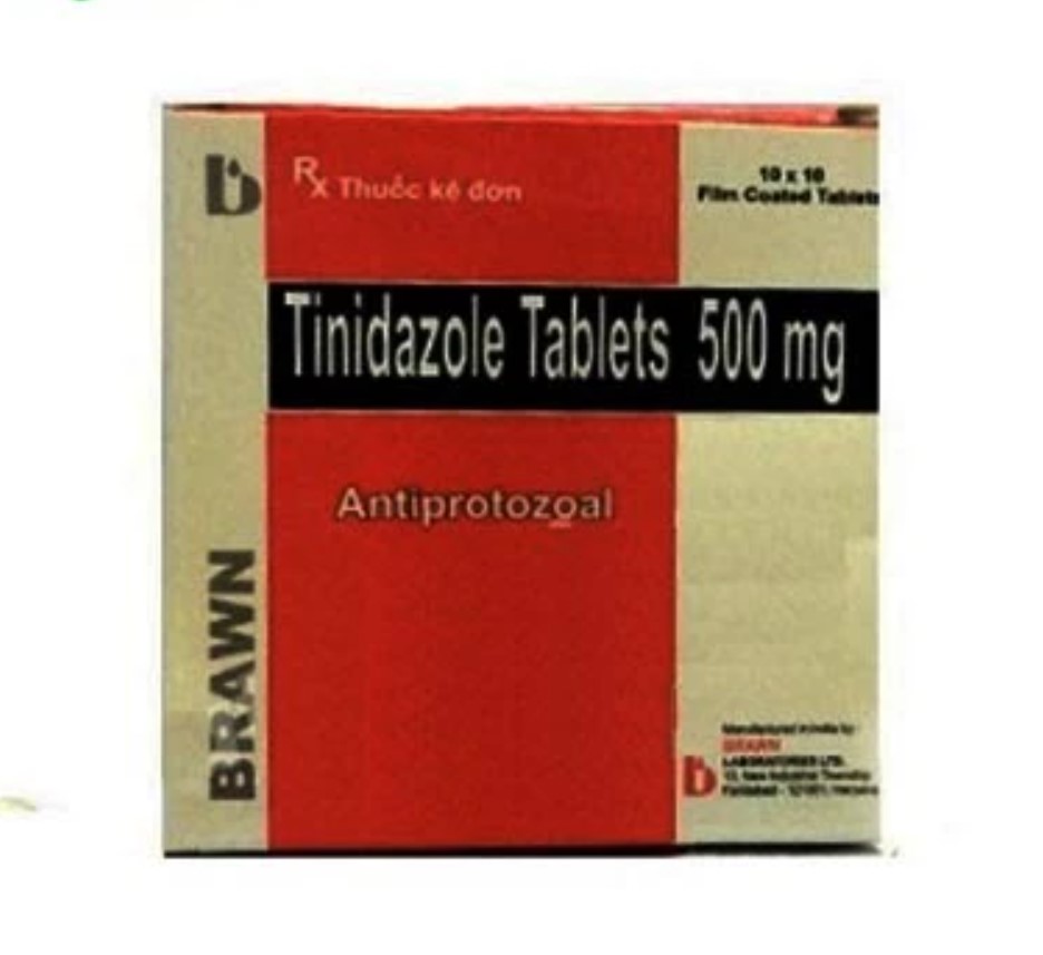 thuốc Tinidazol 500mg Brawn