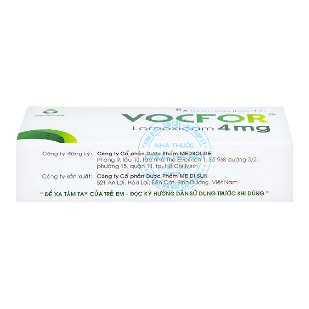 Thuốc Vocfor 4mg