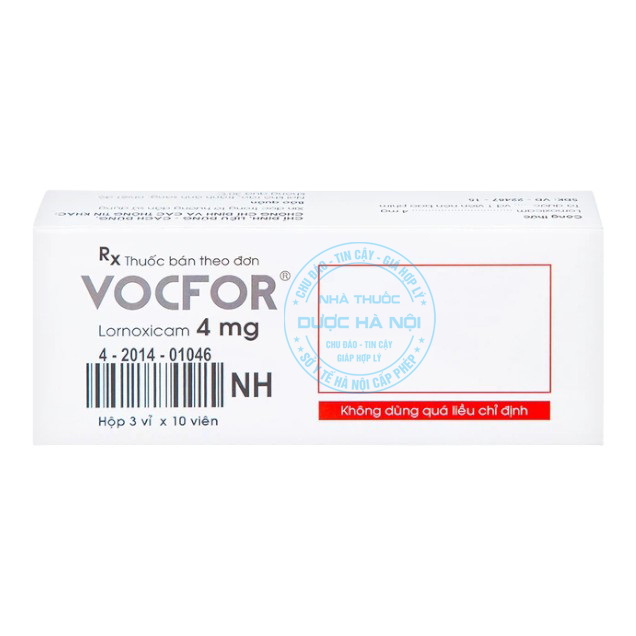 Thuốc Vocfor 4mg