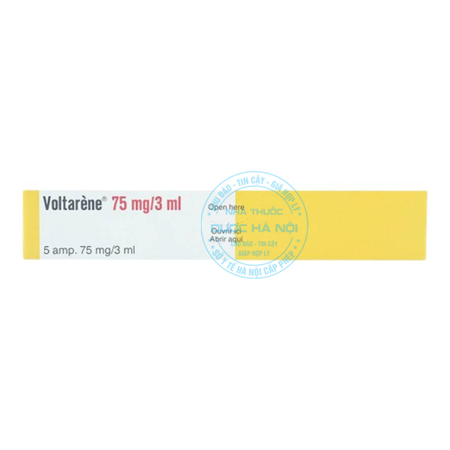 Thuốc tiêm Voltaren 75mg/3ml