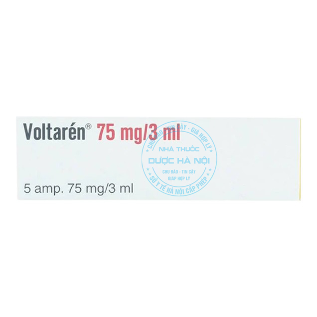 Thuốc tiêm Voltaren 75mg/3ml