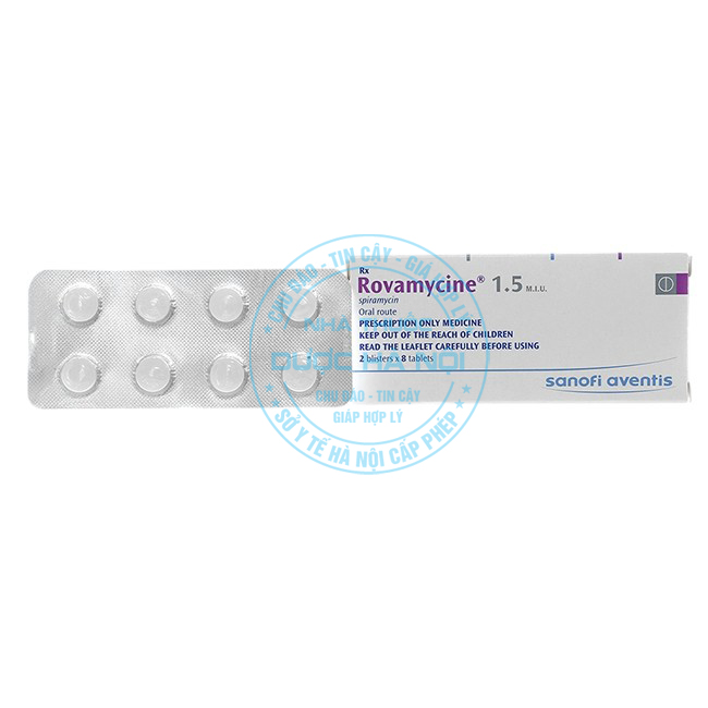 thuốc Rovamycin 1.5M