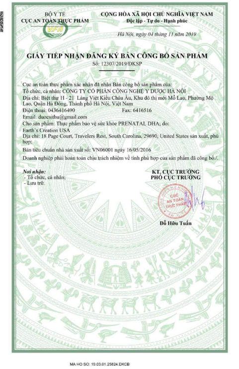 Viên uống Prenatal DHA