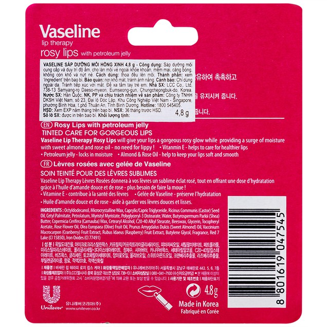 Son Vaseline Rosy Tinted