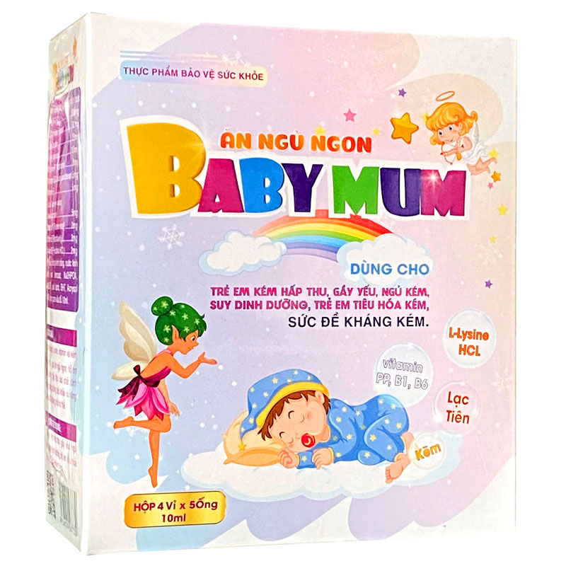 Siro Ăn Ngủ Ngon Babymum