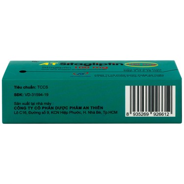Thuốc A.T Sitagliptin 100 mg