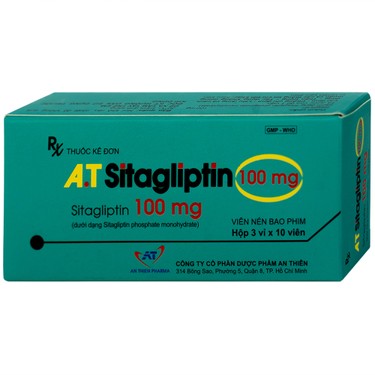 Thuốc A.T Sitagliptin 100 mg