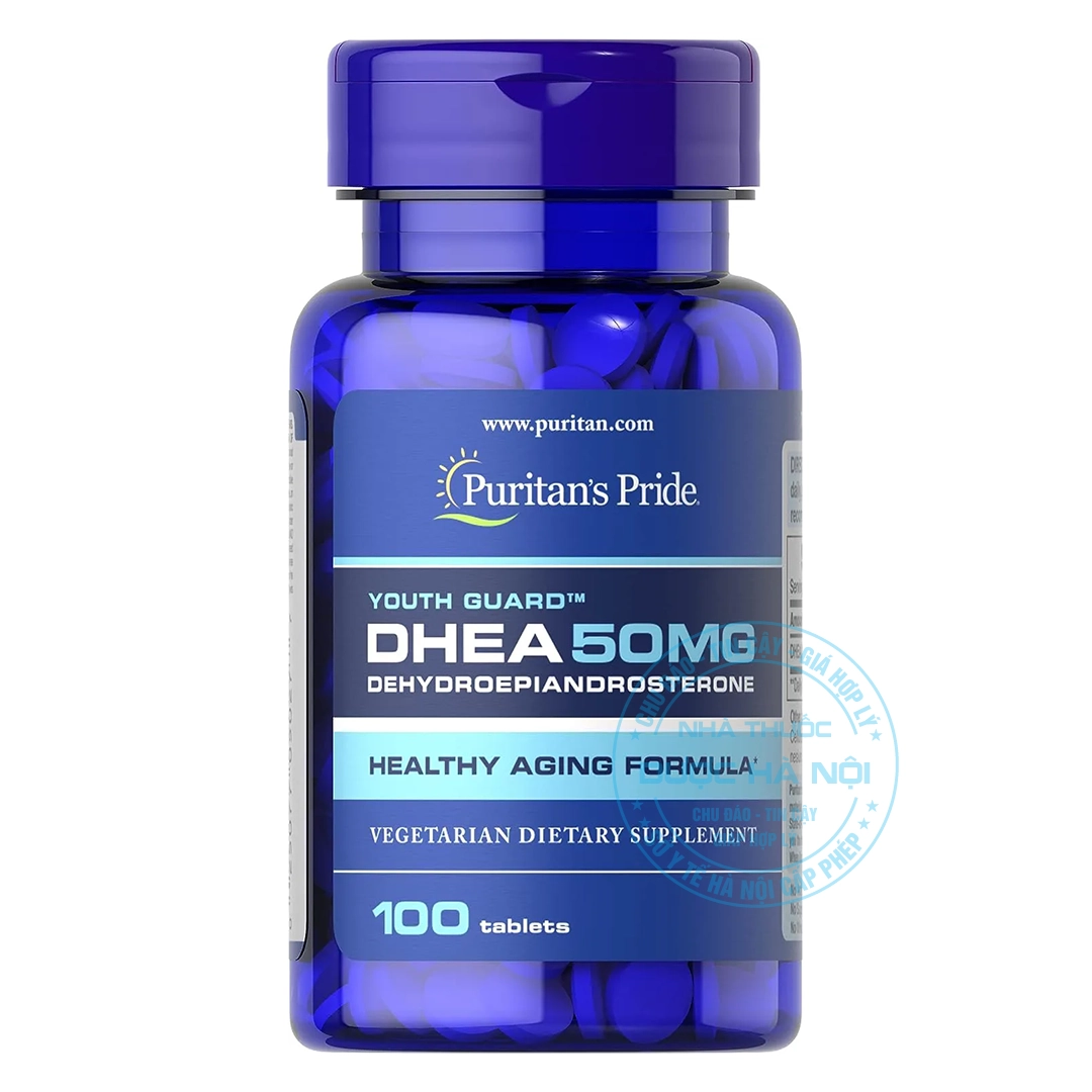Viên uống Puritans Pride DHEA 50mg