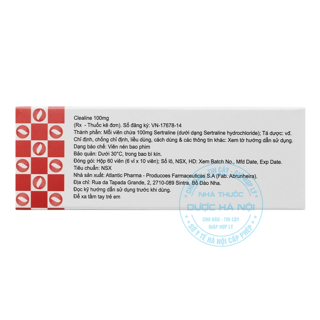 Thuốc Clealin 100mg