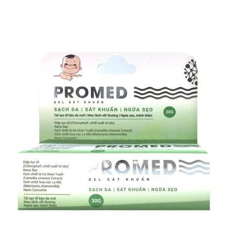 Promed Gel chăm sóc da toàn diện, an toàn và hiệu quả