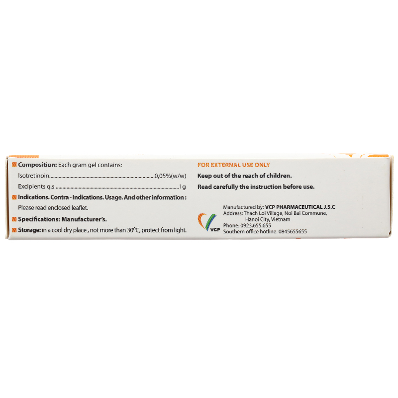 Isotrin 0,05% VCP